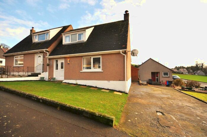 2 Bedroom Semi-Detached House For Sale In Orchard Road, Dunragit, DG9