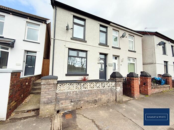 3 Bedroom Semi Detached House For Sale In Bryncoed Cottages, Cardiff Road, Troedyrhiw, Merthyr Tydfil, CF48