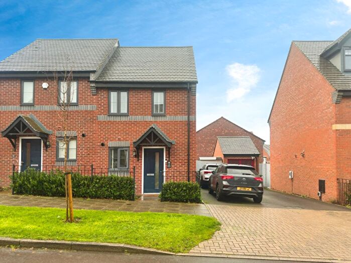 2 Bedroom Semi Detached House For Sale In Dutimoors Drive, Lawley, Telford, Shropshire, TF4