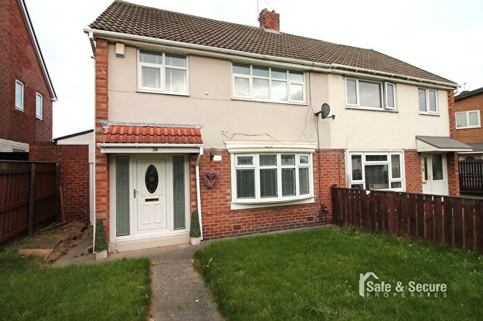 3 Bedroom Semi Detached House To Rent In Coach Road Estate, Usworth, NE37