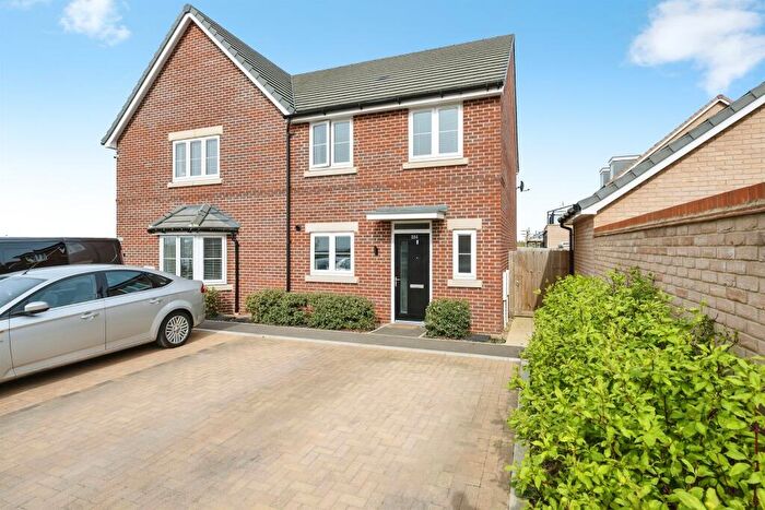 3 Bedroom Semi-Detached House For Sale In Four Chimneys Crescent, Hampton Heights, Peterborough, PE7