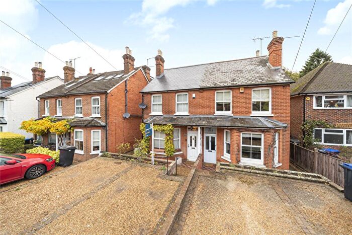 2 Bedroom Semi-Detached House For Sale In Connaught Road, Brookwood, Woking, Surrey, GU24