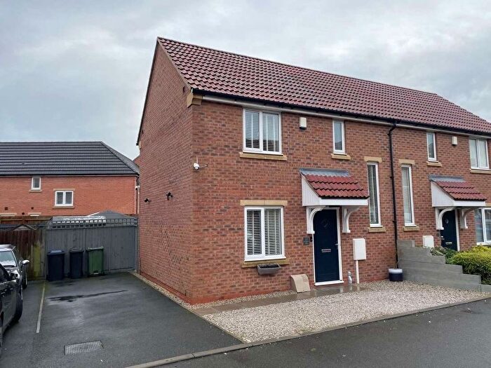 2 Bedroom Semi-Detached House For Sale In Mountbatten Drive, Broughton Astley, Leicester, LE9