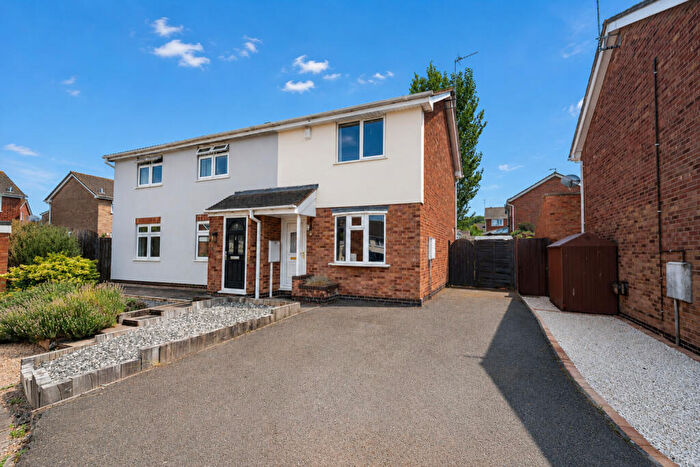 2 Bedroom Semi-Detached House For Sale In Fishley Close, Glenfield, Leicester, Leicestershire, LE3