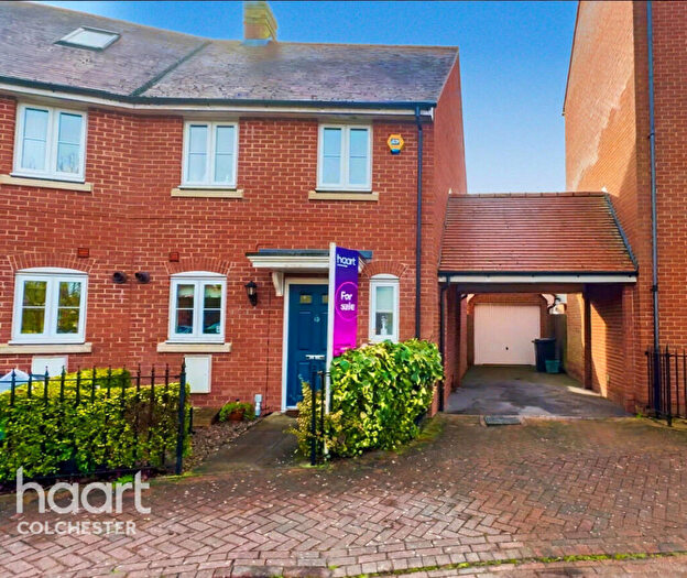 3 Bedroom Semi-Detached House For Sale In Corunna Drive, Colchester, CO2