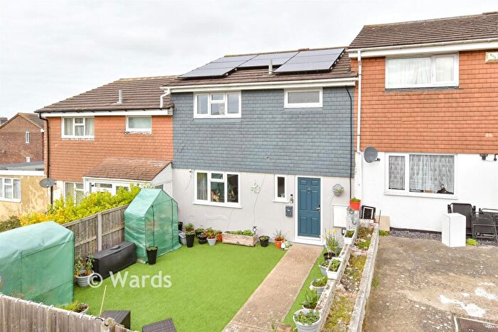 3 Bedroom Terraced House For Sale In Somerset Close, Walderslade, Chatham, Kent, ME5