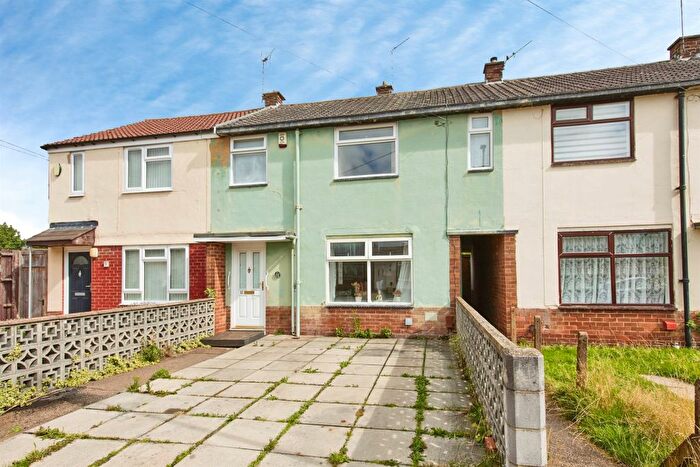 3 Bedroom Terraced House For Sale In Cowper Street, Sinfin, Derby, DE24