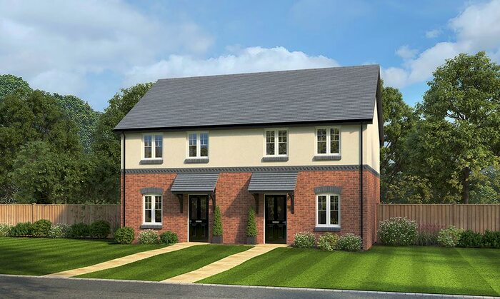 3 Bedroom Semi-Detached House For Sale In Land To The East Of, Ross-On-Wye, Herefordshire, HR9