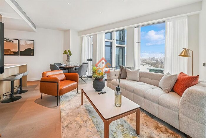 2 Bedroom Flat To Rent In River Park Tower, Nine Elms Lane, London, SW8