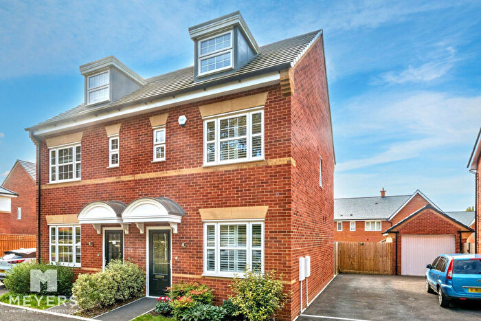 3 Bedroom Semi Detached House For Sale In Thresher Way, Wimborne, BH21