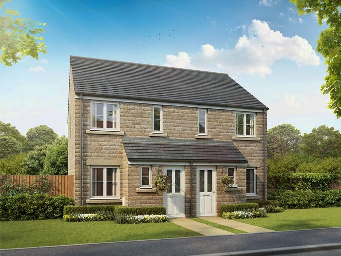 2 Bedroom Semi-Detached House For Sale In "The Alnwick" At Brackendale Way, Thackley, Bradford, BD10