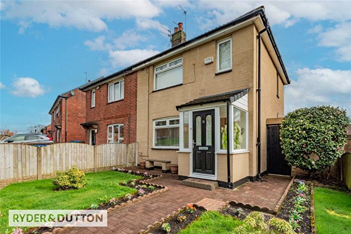 2 Bedroom Semi Detached House For Sale In Kildare Crescent, Kirkholt, Rochdale, Greater Manchester, OL11