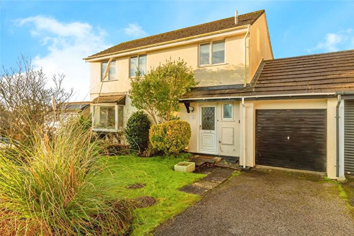 3 Bedroom Link Detached House For Sale In Hicks Close, Truro, Cornwall, TR2