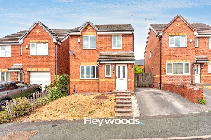 3 Bedroom Detached House For Sale In Willard Close, Chesterton, Newcastle, ST5