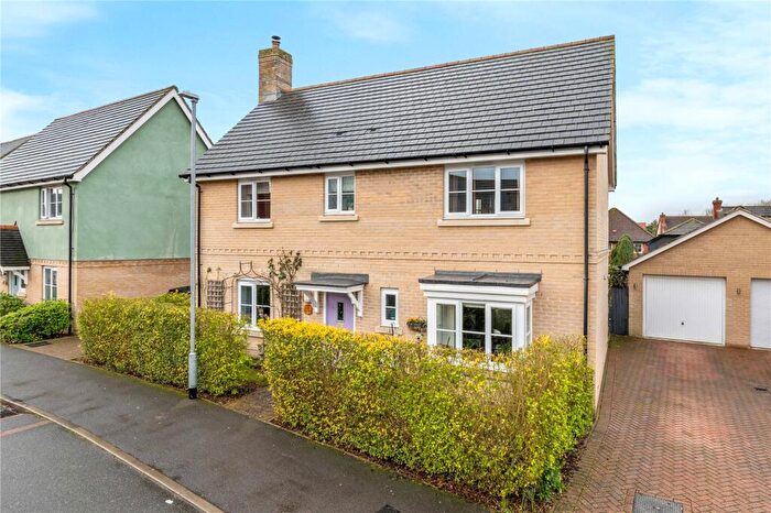 3 Bedroom Detached House For Sale In Burns Way, Thaxted, Nr Great Dunmow, Essex, CM6
