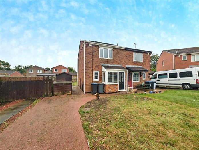 2 Bedroom Semi-Detached House To Rent In Layton Court, Newton Aycliffe, Durham, DL5
