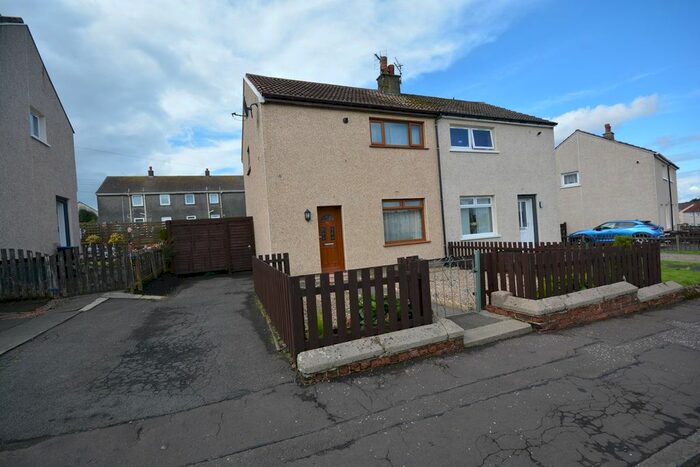2 Bedroom Semi-Detached House For Sale In Kerrmuir Avenue, Hurlford, Kilmarnock, KA1