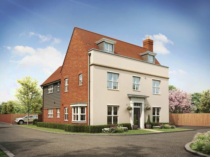 5 Bedroom Detached House For Sale In "The Winchester" At Clover Drive, Chelmsford, CM1