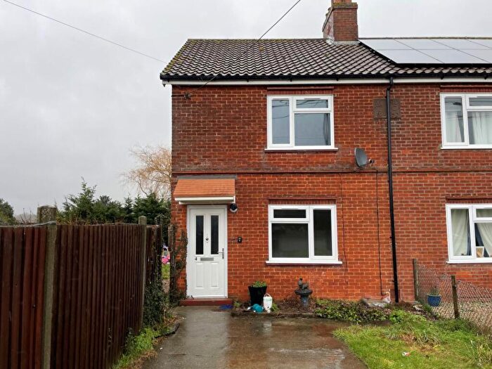 2 Bedroom Semi Detached House For Sale In West End, Whissonsett, Dereham, Norfolk, NR20