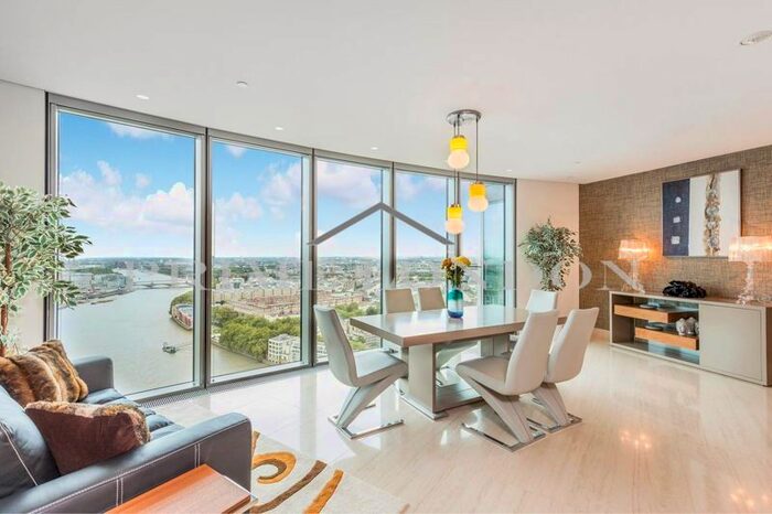 3 Bedroom Flat To Rent In The Tower, One St George Wharf, Vauxhall, SW8