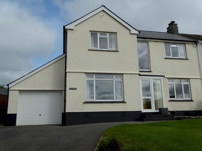 3 Bedroom Semi-Detached House To Rent In Barras Cross, Liskeard, PL14