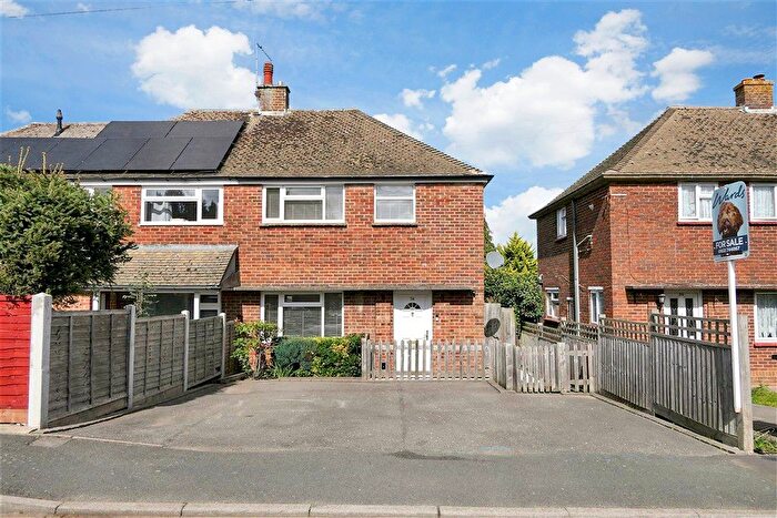 2 Bedroom Semi-detached House For Sale In Amsbury Road, Coxheath, Maidstone, Kent, ME17