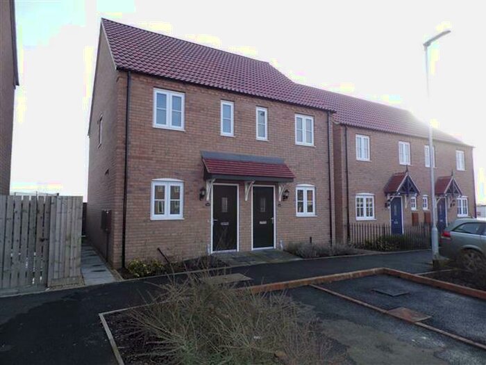 2 Bedroom Semi-Detached House To Rent In Hancock Drive, Bardney, Lincoln, LN3