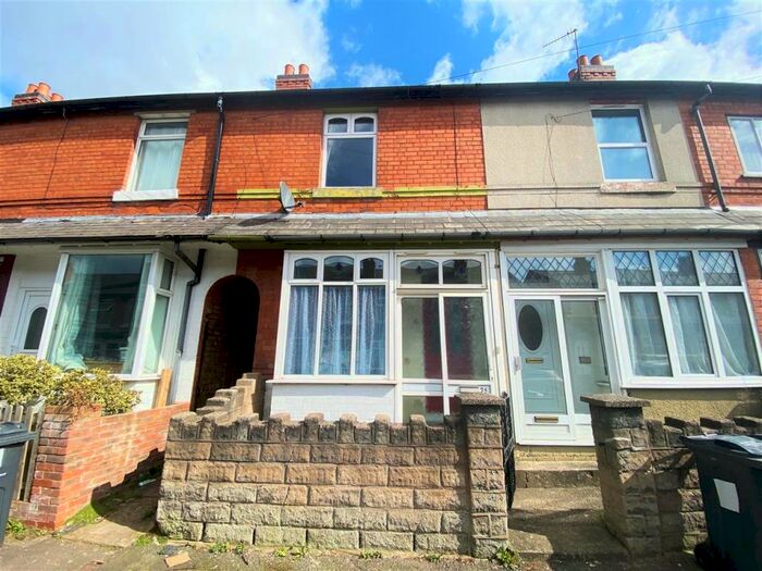 2 Bedroom Terraced House To Rent In Wroxton Road, Yardley, Birmingham, B26