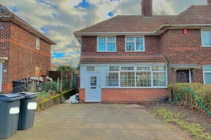 3 Bedroom Terraced House To Rent In Durley Road, Birmingham B25