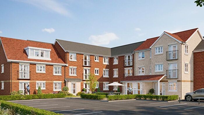 2 Bedroom Retirement Property For Sale In Bed Apartment, Cleves Lodge, Haverhill, CB9