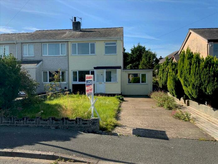 3 Bedroom Semi-Detached House For Sale In Treaserth Estate, Llangaffo, Gaerwen, LL60