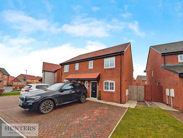 3 Bedroom Semi Detached House For Sale In Woodville Way, Wingate, County Durham, TS28
