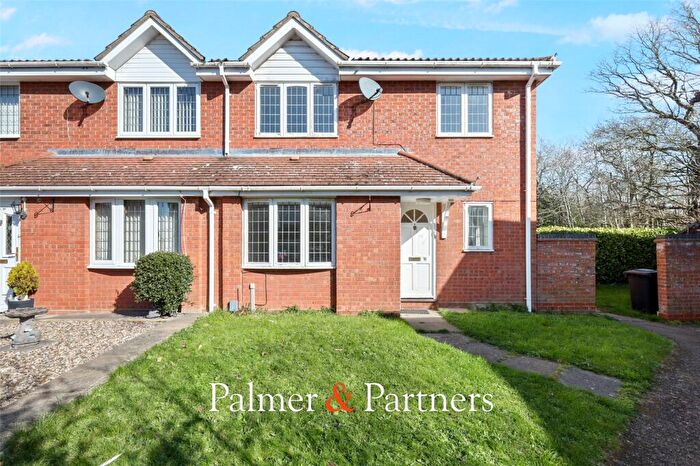 2 Bedroom End Of Terrace House For Sale In Wryneck Close, Myland, Colchester, Essex, CO4