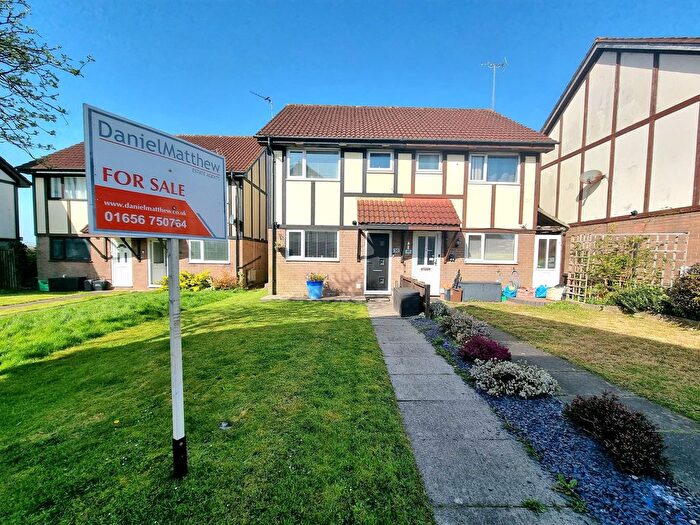 2 Bedroom Semi Detached House For Sale In Lavender Court, Brackla, CF31