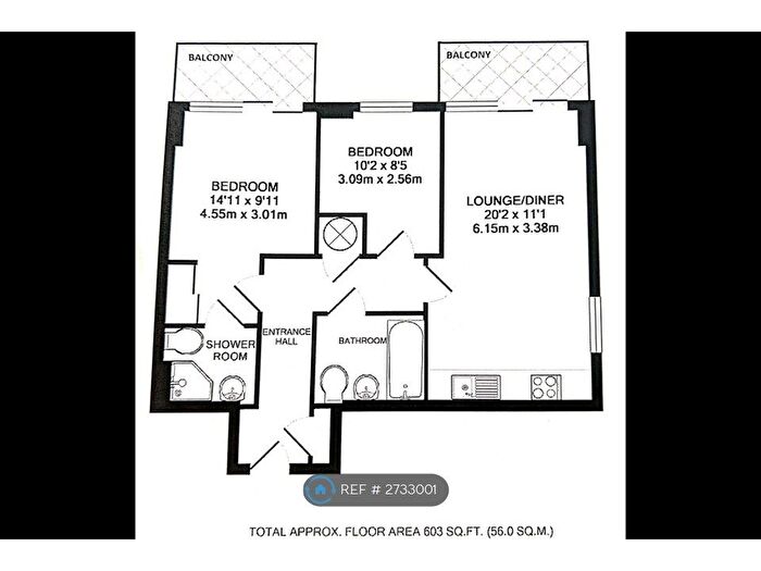 2 Bedroom Flat To Rent In Poulton Court, North Acton, W3