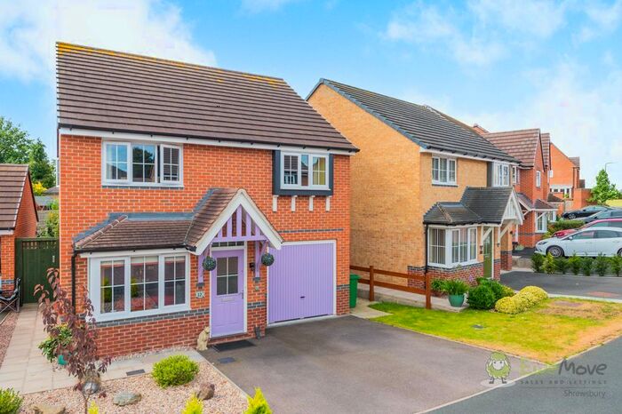 4 Bedroom Detached House For Sale In Greenfinch Drive, Shrewsbury, SY3