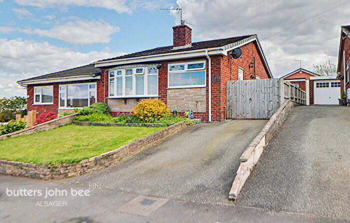 2 Bedroom Semi-Detached Bungalow For Sale In Cedar Crescent, Bignall End, ST7