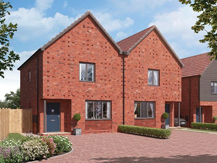 2 Bedroom Semi-Detached House For Sale In Plot The Paisley, Lowans Court, Off Cookridge Close, Redditch, Worcestershire, B97