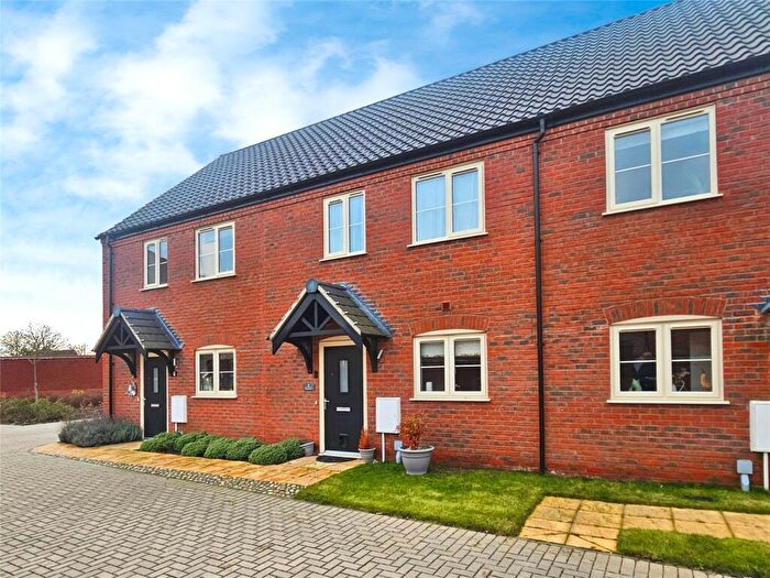 2 Bedroom Terraced House For Sale In Dragonfly Way, Great Ellingham, Attleborough, Norfolk, NR17