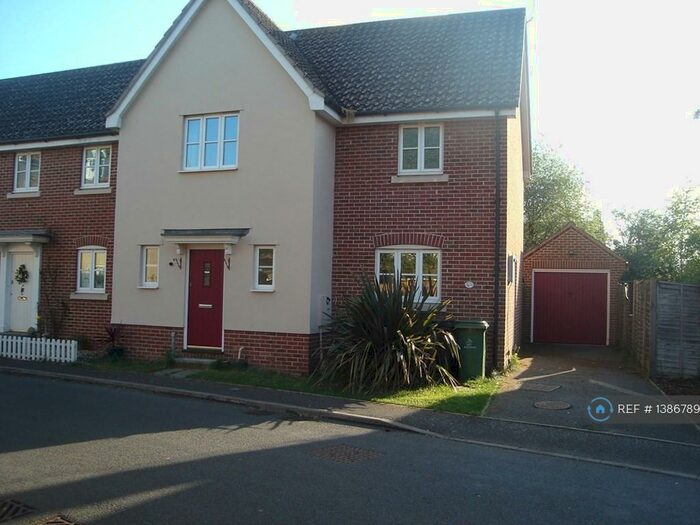 3 Bedroom End Of Terrace House To Rent In Victor Charles Close, Weeting, Brandon, IP27