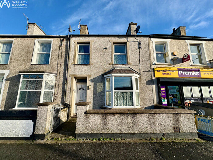 2 Bedroom Terraced House For Sale In London Road, Holyhead, Anglesey, LL65