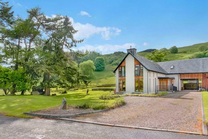 3 Bedroom Semi-Detached House For Sale In Drumcharry Lodge, Aberfeldy, Perthshire, PH15