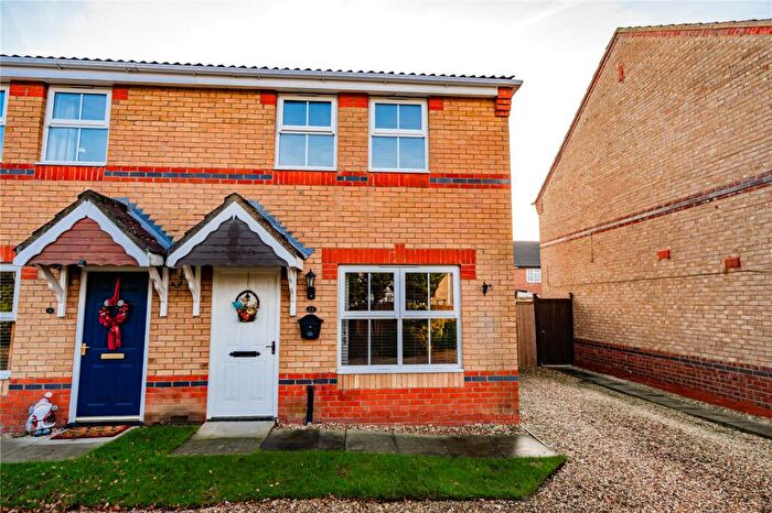 3 Bedroom Semi Detached House For Sale In St. Edmunds Court, Grimsby, Lincolnshire, DN34