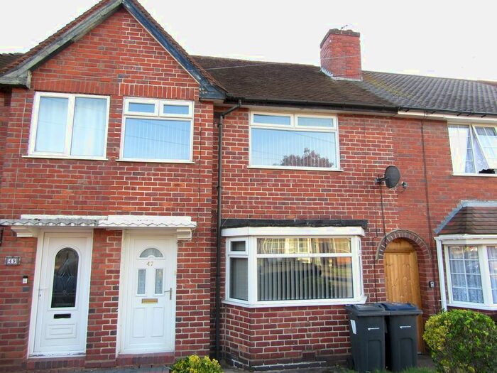 3 Bedroom Terraced House To Rent In Somercotes Road, Great Barr, Birmingham, B42