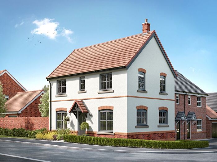 3 Bedroom Detached House For Sale In "The Barndale" At Cricket Lane, Lichfield, WS14