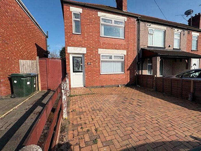 2 Bedroom End Of Terrace House To Rent In Treherne Road, Radford, Coventry, CV6
