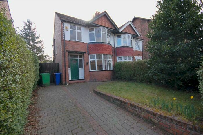 3 Bedroom Semi-Detached House To Rent In Old Lansdowne Road, West Didsbury, M20