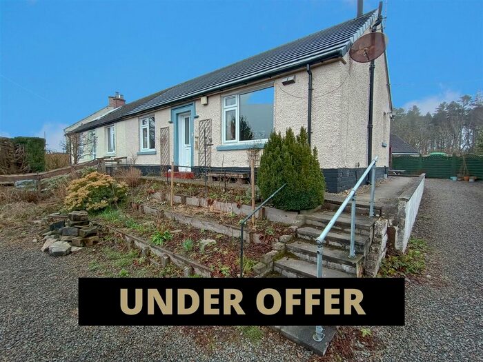 2 Bedroom Semi-Detached Bungalow For Sale In The Terrace, Gelston, Castle Douglas, DG7