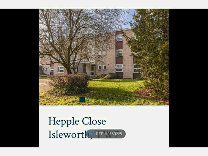 3 Bedroom Flat To Rent In Hepple Close, Isleworth, TW7