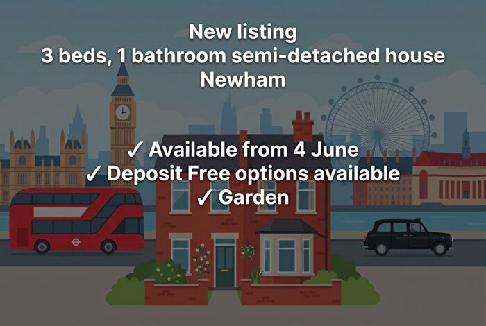 3 Bedroom Semi Detached House To Rent In Market Street, London, E6